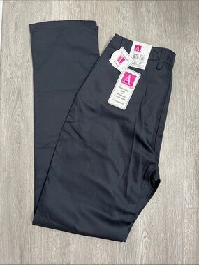 A+ girls juniors  modern fit uniform pants juniors size 9 navy new